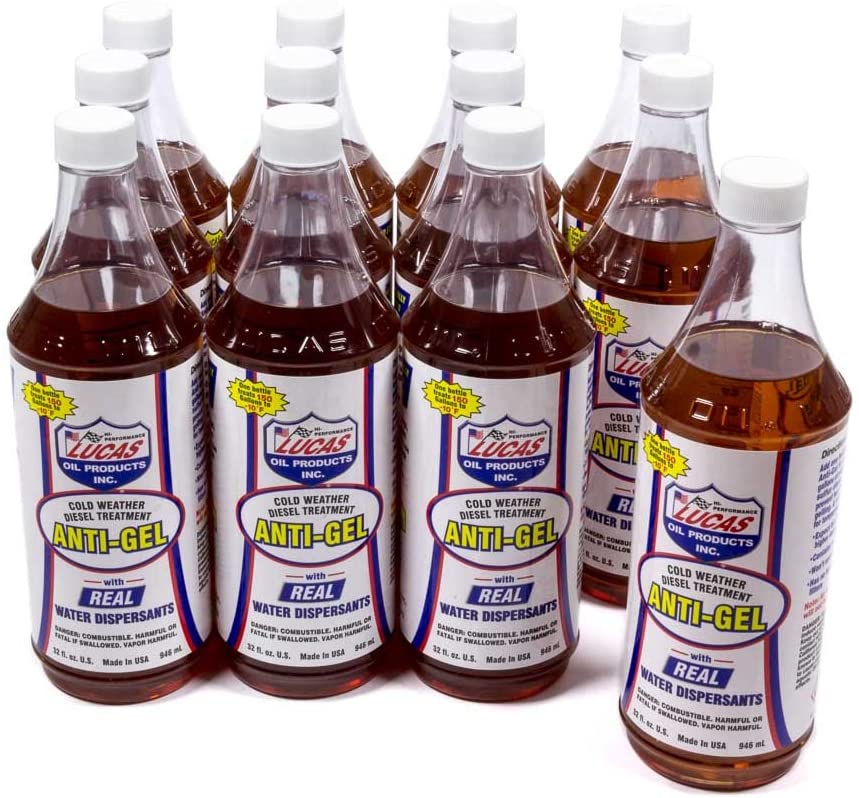 Lucas Oil Products 10865-12 Diesel Treatment Anti Gel, 12 Quart, 1 Pack