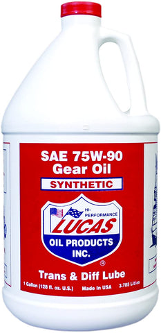 Lucas 75W-90 Synthetic Gear Oil gallon Part No: A-10048