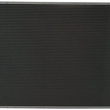 AC Condenser A/C Air Conditioning w/Receiver Drier for Ford Fusion Lincoln MKZ