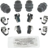 ACDelco 18K1740X Professional Front Disc Brake Caliper Hardware Kit with Clips, Seals, and Lubricant