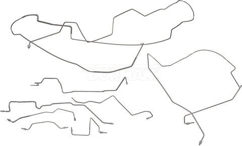 Dorman 919-280 Brake Hydraulic Line Kit for Select Dodge Models (OE FIX)