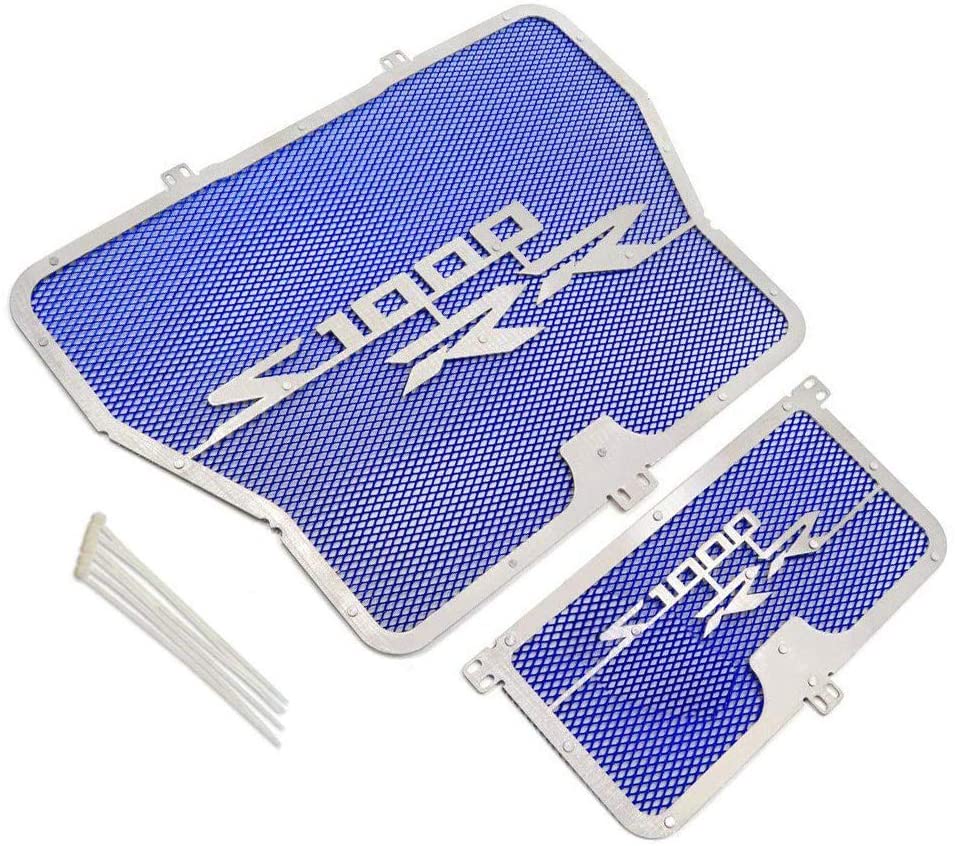 Motorcycle Radiator Grille Grill Guard Protective Cover Grill For BMW S1000RR S1000 RR ABS K46 2009-2016HP4 2012-2014 S1000R 2014-2015 S1000XR 2015-2016 (Blue)