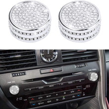 LECART Bling Car Variable Speed Switch Knob Cover Premium Zinc Alloy for Lexus Car Interior Bling Accessories Compatible for Lexus ES GS Inner Car Metal Cover Decal Stickers Silver Pack of 1