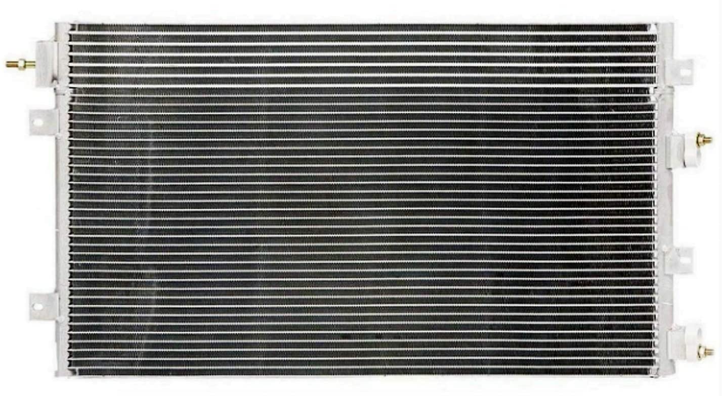 VioletLisa All Aluminum Air Condition Condenser 1 Row Compatible with 2005-2006 Sebring 2.4L L4 with Oil Cooler with Oil Cooler