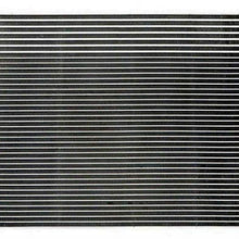 VioletLisa All Aluminum Air Condition Condenser 1 Row Compatible with 2005-2006 Sebring 2.4L L4 with Oil Cooler with Oil Cooler