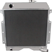 OzCoolingParts 3 Row Core All Aluminum Radiator for 1954-1964 55 56 57 58 59 60 61 62 63 Jeep Willys, Truck, Pickup, Utility Wagon, 6-226, 3.7 L6 Cylinders