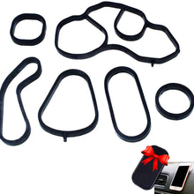 Engine Oil Cooler Filter Housing Seal Gaskets Set,Oil Cooler Gasket 11428643747 11427557009 Fit for Bmw Mini Cooper Paceman Countryman Accessories