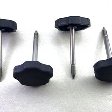 4 ea 1997 to 2006 / Jeep Wrangler TJ/Soft Top Door Surround Knob with Pin