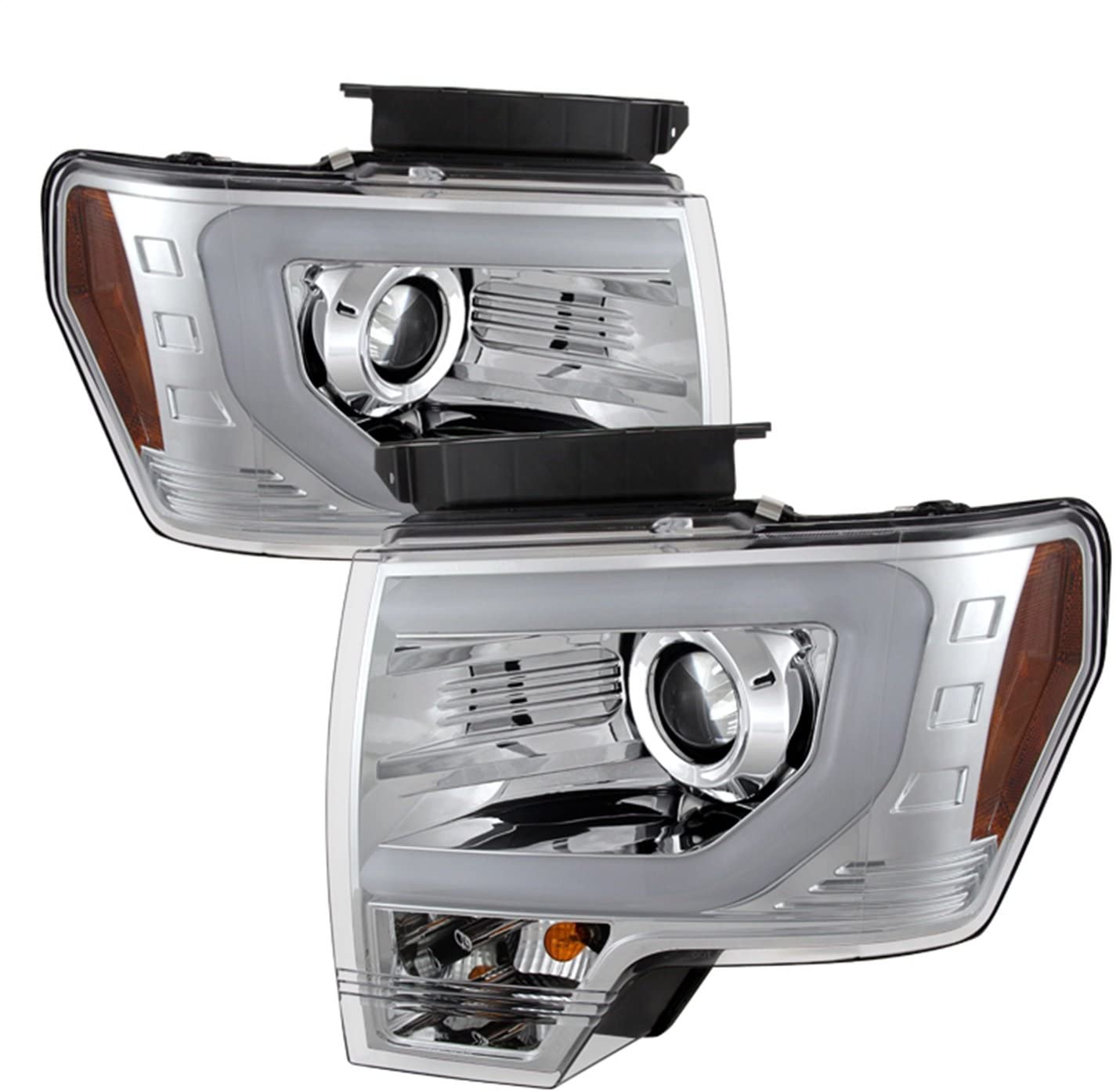 Spyder Auto 5077585 Projector Style Headlights Chrome/Clear