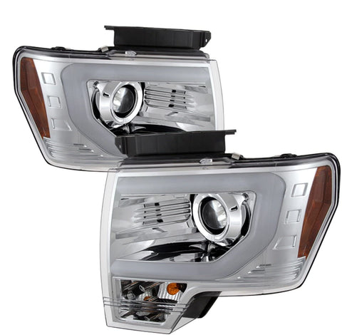 Spyder Auto 5077639 Projector Style Headlights Chrome/Clear