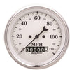 AUTO METER 1679 Old TYME White Electric Programmable Speedometer