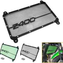 QIDIAN Aluminum Motorcycle Engine Radiator Grille Guard Cover Protector Radiator Guard Street Bike Racing Grill for Kawasaki Z400 Z 400 2018-2020