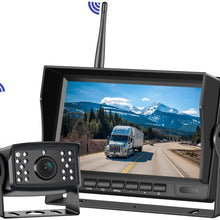 HD Digital Wireless Backup Camera Kit, Niloghap IP69 Waterproof Rear View Camera and 9″ Split/Quad Screen DVR Monitor, High-Speed Observation System for Trailers, Trucks, Motorhomes, 5th Wheel, Bus