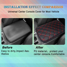 Monrand Center Console Armrest Pad, Universal Car Armrest Cover Fit for Most Vehicle, SUV, Truck Car Accessories (01)