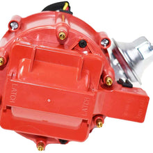 A-Team Performance Complete HEI Distributor 65K Coil 7500 RPM Compatible With Chevrolet Chevy GM GMC 4.3L 262 V6 EFI to CARB SWAP 90° V-6 One Wire Installation Red Cap