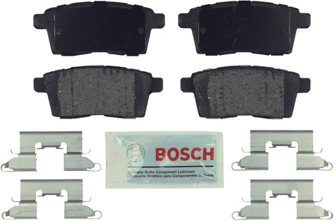 Bosch BE1259H Blue Disc Brake Pad Set with Hardware For: Ford Edge; Lincoln MKX; Mazda CX-7, CX-9, Rear