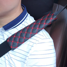 EFORCAR Car Seat Belt Pad, Auto Seat Belt Cushion Safety Strap Covers Bag Shoulder Car Seatbelt Protector Protection Cover Pads (Pack of 2)