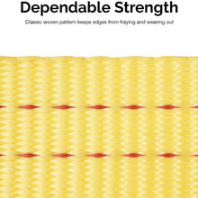 Neiko 51005A Heavy Duty Tow Strap with Safety Hooks | 2” x 20’ | 10,000 LB Capacity | Polyester