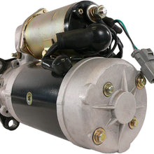 DB Electrical SNK0041 Starter Compatible With/Replacement For Komatsu Crawler Dozer D155Ax With Sa6D140 Engine 1999 - On 410-50004 0-23000-7677 02-23-2041 0-23000-7670 0-23000-7671 0-23000-7672