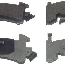 Wagner ThermoQuiet MX154 Semi-Metallic Disc Pad Set, Front