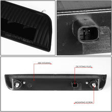 Tinted Housing Full LED Third 3rd Tail Brake Light Lamp Replacement for Nissan Rogue 14-19