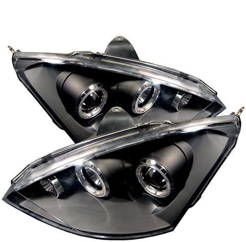 Spyder Auto 5010186 LED Halo Projector Headlights Black/Clear