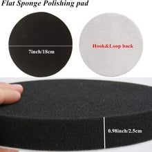 Sisha 7" Polishing Pads Set, 5Pcs Wool and Sponge Buffing Pads with M14 Adapter for Sanding, Polishing, Waxing, Sealing Glaze (Sticky Backing Pad Included)