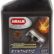 Amalie (160-65696-56-12PK) 5W-40 Pro High Performance Synthetic Blend Motor Oil - 1 Quart Bottle, (Pack of 12)