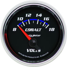 Auto Meter 6192 Cobalt Electric Voltmeter Gauge