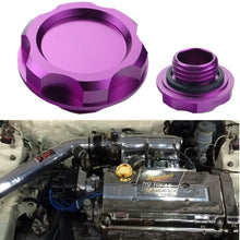 Dewhel Billet Engine Oil Fuel Filler Tank Cap Cover For Honda Acura Civic TL Color Black