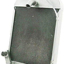 OzCoolingParts 8N8005 Replacement Radiator, 3 Row Core All Aluminum Tractor Cooling Radiator for Ford 2N 8N 9N OEM: 8N8005 86551430
