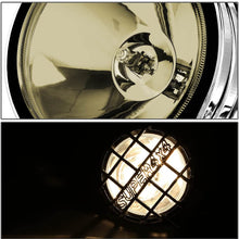 Replacement for Sequoia/Tundra 3 inches Black Bull Bar+6 inches Chrome Housing Smoked Lens Fog Lights