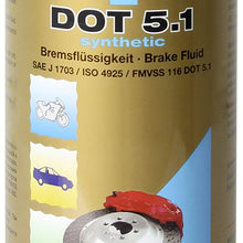 RAVENOL J3A1001 Brake Fluid - DOT 5.1 SAE J1703 Synthetic (1 Liter)