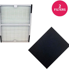 Think Crucial Replacement Filter Compatible with Idylis Hepa Style A Air Purifier Filter & Carbon Filter Part # IAF-H-100A, 302656, Filter Kit Fits Idylis IAP-10-100, IAP-10-150 Model – Bulk (2 Pack)