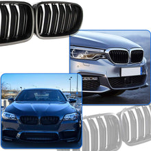 Zealhot Front Kidney Grille Fit for BMW 5 Series F10 F11 F18 2010-2017 (MATTE BLACK)