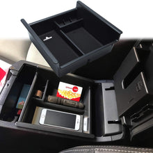 JKCOVER Center Console Organizer Tray Compatible with Toyota 4Runner 2010-2020 4Runner Accessories,Insert Armrest Box Secondary Storage ABS Black Materials