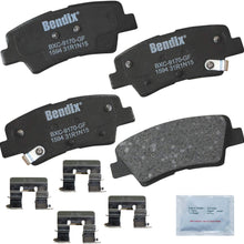 Bendix CFC1594 Premium Copper Free Ceramic Brake Pad (with Installation Hardware Rear)