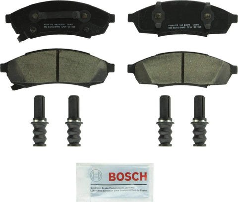 Bosch BC376 QuietCast Premium Ceramic Disc Brake Pad Set For Select Buick Regal; Chevrolet Lumina, Monte Carlo; Oldsmobile Cutlass, Cutlass Cruiser, Cutlass Supreme; Pontiac Grand Prix; Front