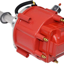 A-Team Performance Complete HEI Distributor 65K Coil 7500 RPM Compatible With Chevrolet Chevy GM GMC 4.3L 262 V6 EFI to CARB SWAP 90° V-6 One Wire Installation Red Cap