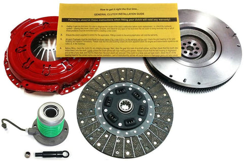 EFT STAGE 2 SPORT CLUTCH KIT +SLAVE +FLYWHEEL FOR 05-10 FORD MUSTANG 6CYL 4.0L