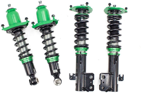 Rev9 R9-HS2-064_3 compatible with Toyota Corolla Sedan (E170) 2014-19 Hyper-Street II Coilover Kit w/ 32-Way Damping Force Adjustment Lowering Kit, 32 Damping Level Adjustment, Ride Height Adjustable