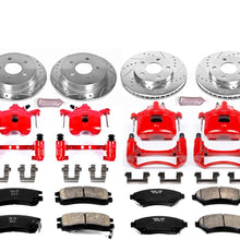 Power Stop (KC2554) Z23 Evolution Sport Brake Kit with Calipers, Front and Rear