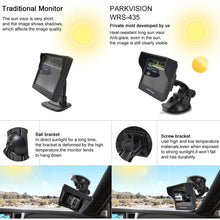 PARKVISION Digital Wireless Backup Camera Kit with Super Stable Signal,4.3''HD Monitor,IP68 Waterproof 150°Wide Viewing Angle with Parking Lines,Universal for Car for Truck,Van,Camping Car,SUV,Pickup