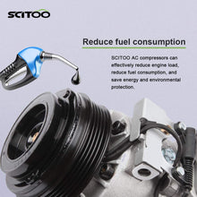 SCITOO A/C Compressor Compatible with 2001-2005 BMW 325xi 2.5L 2004-2011 BMW X3 2.5L