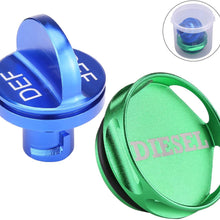 Fieldoor Magnetic Diesel Fuel Cap for Dodge RAM Trucks (2013-2018) Dodge Ram Diesel Trucks 1500 2500 3500 with 6.7 CUMMINS EcoDiesel, New Easy Grip Design