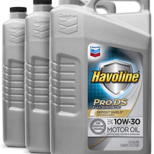 HAVOLINE 223505485 PRO DS Full Synthetic 10W30 Oil, 480. Fluid_Ounces, 3 Pack