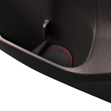 CupHolderHero Compatible with Subaru WRX 2015-2020 Custom Liner Accessories – Premium Cup Holder, Console, and Door Pocket Inserts 13-pc Set (Manual Parking Brake) (Red Trim)