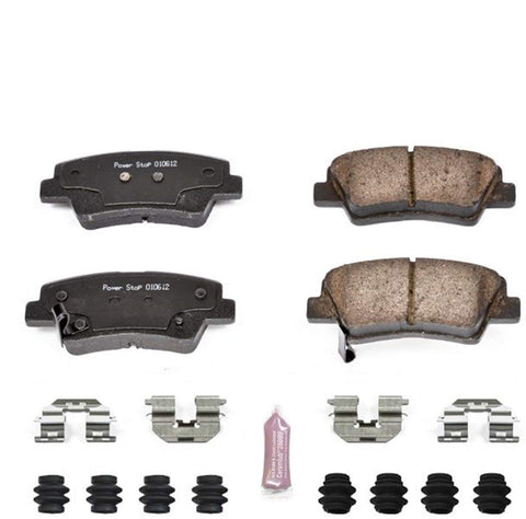 Power Stop Z23-1313, Z23 Evolution Sport Carbon-Fiber Ceramic Rear Brake Pads