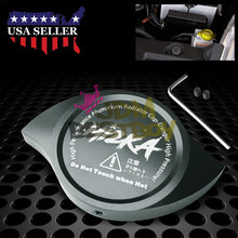 JDMBESTBOY Gunmetal Billet Aluminum Radiator Protector Pressure Cap Cover Car High Performance
