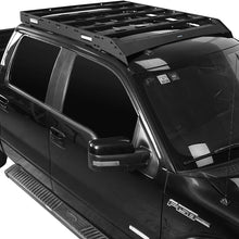 Hooke Road F150 Roof Rack Cargo Carrier Compatible with Ford Raptor & F-150 Super Crew 2009 2010 2011 2012 2013 2014 Pickup Truck